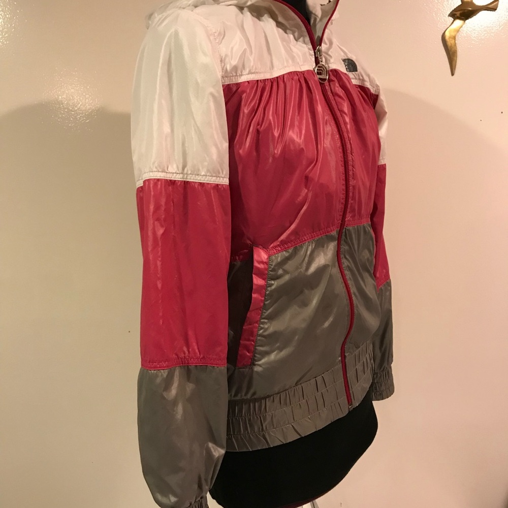 Stylish Women's Pink and Gray Jacket